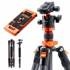K&F CONCEPT 68inch Lightweight Carbon Fiber Camera Tripod For Nikon Canon Sony