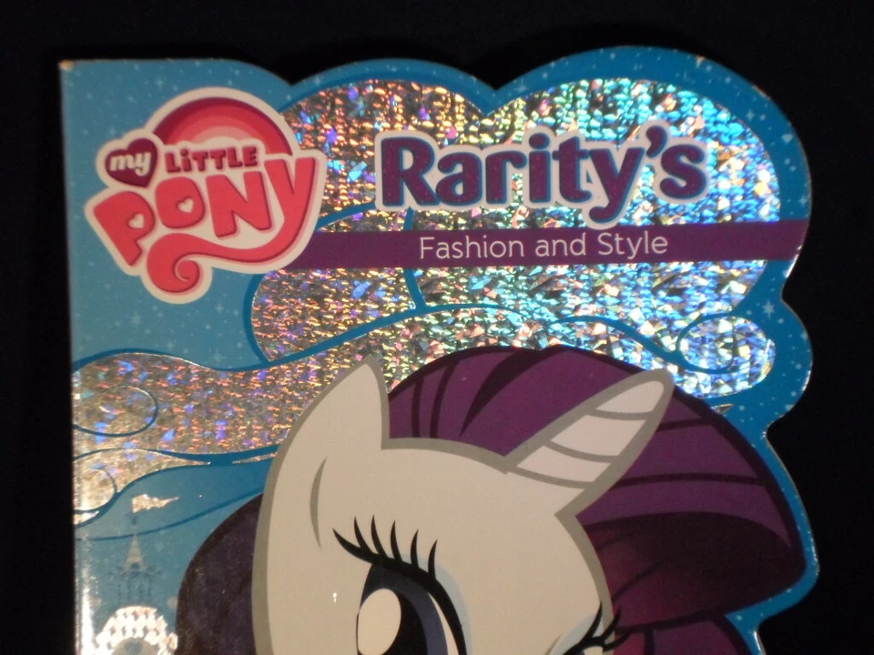 MY LITTLE PONY Hasbro Rarity's Fashion & Style Board Book R5 - Image 2 of 4