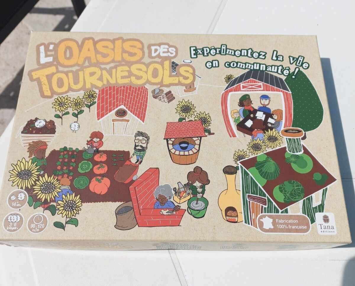 Jeu de société L'oasis des tournesols neuf pour stimuler la réflexion des enfants