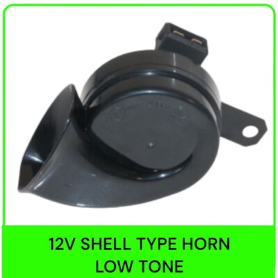 12v Exact Fit Shell Electrical Horn Low Tone Fits For Skoda Fabia 2000-2007