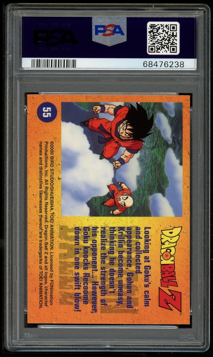 孫悟空 早い者勝ち Dragon Ball Z ArtBox Chromium 55 Son Goku 2000 PSA 7 68476238 | eBay