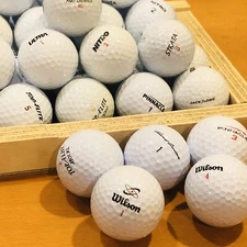 50 Mint AAAA (4A) ASSORTED BRAND GOLF BALLS -PINNACLE PRECEPT TOP FLITE MAXFLI.