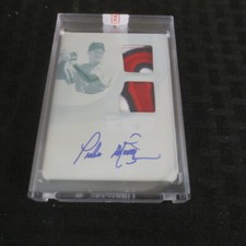 2019 Immaculate Pedro Martinez Logo Patch Autograph Printing Plate 1/1