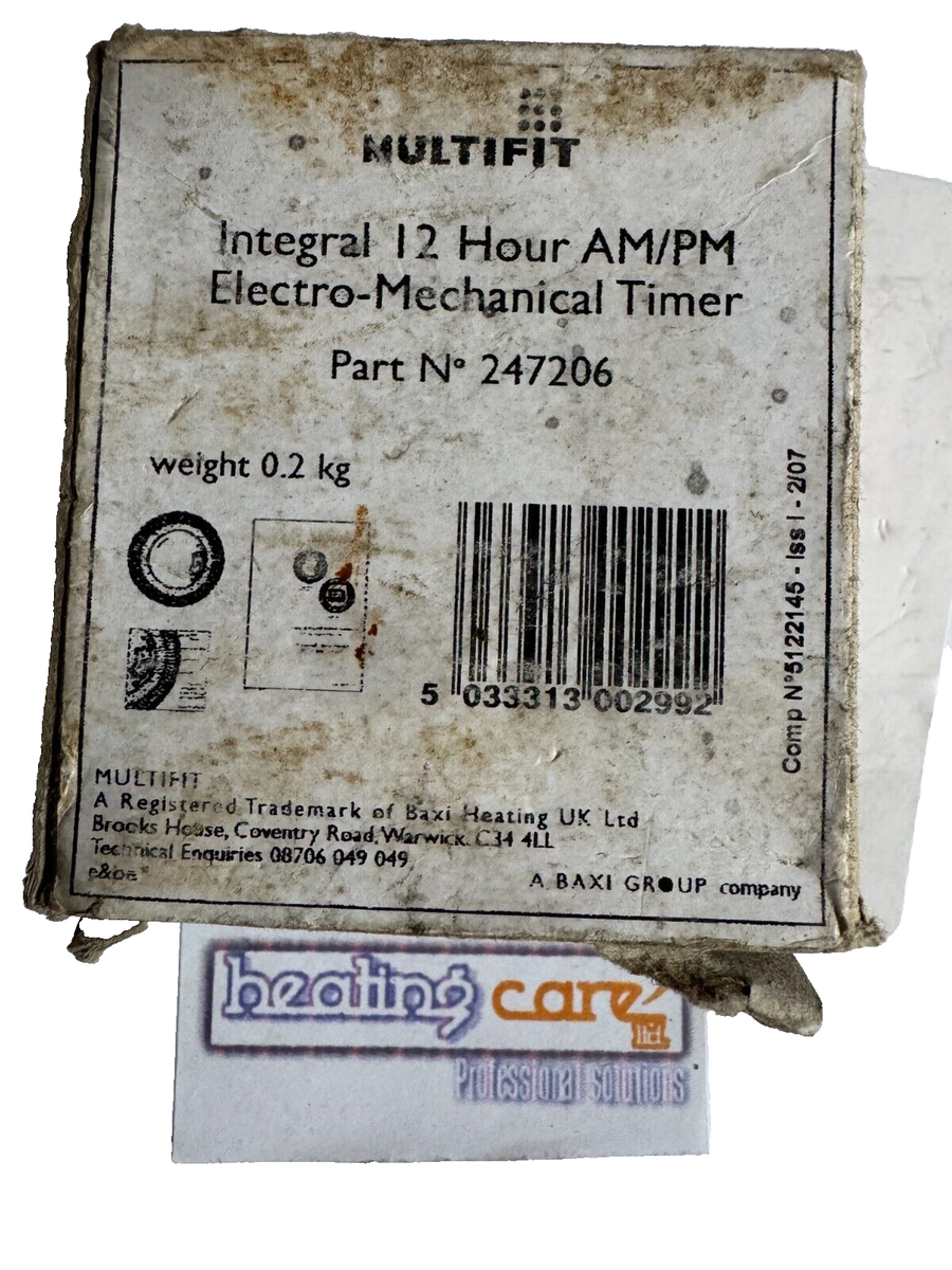 Baxi Platinum Potterton Performa Gold Promax Integral Mechanical