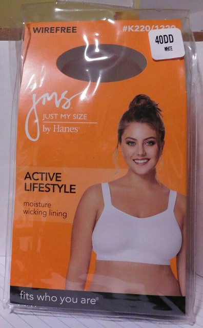 just my size active lifestyle wirefree bra