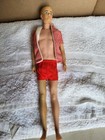 1960's Ken Barbie Doll Blonde Short Haircut Vintage Collectable Toy — photo 1