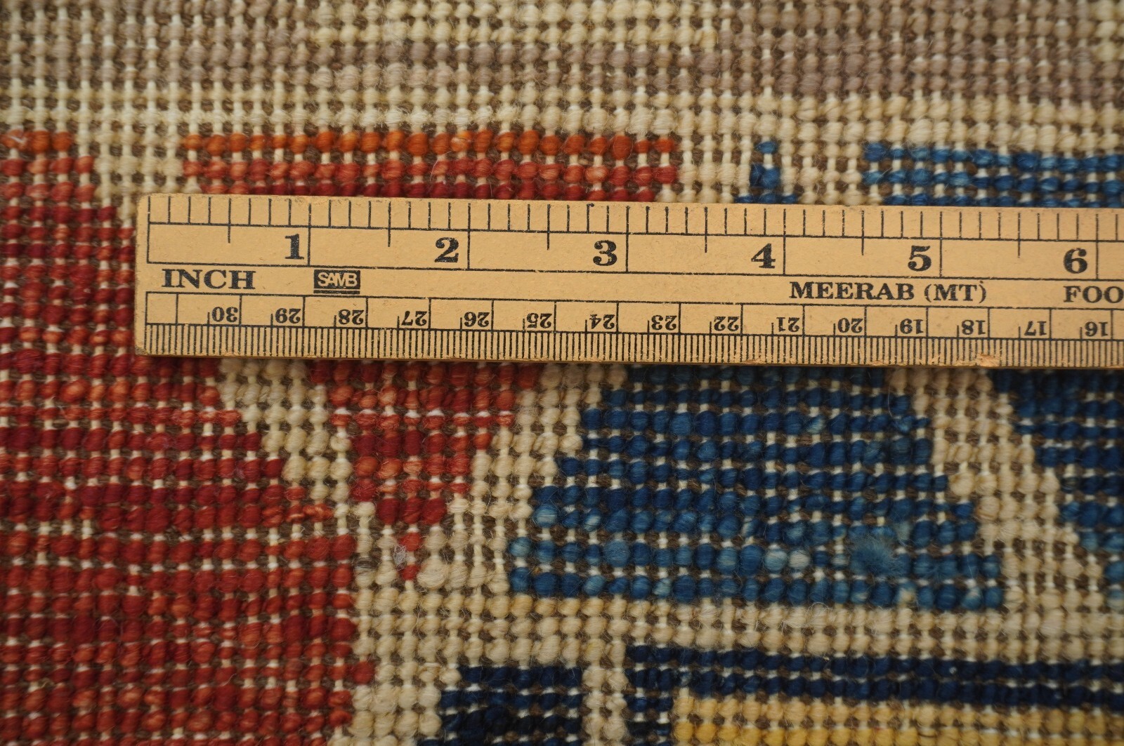 5x7 ft Beige Gabbeh Tribal Afghan Hand Knotted Veg dye Wool Animal Rug ...