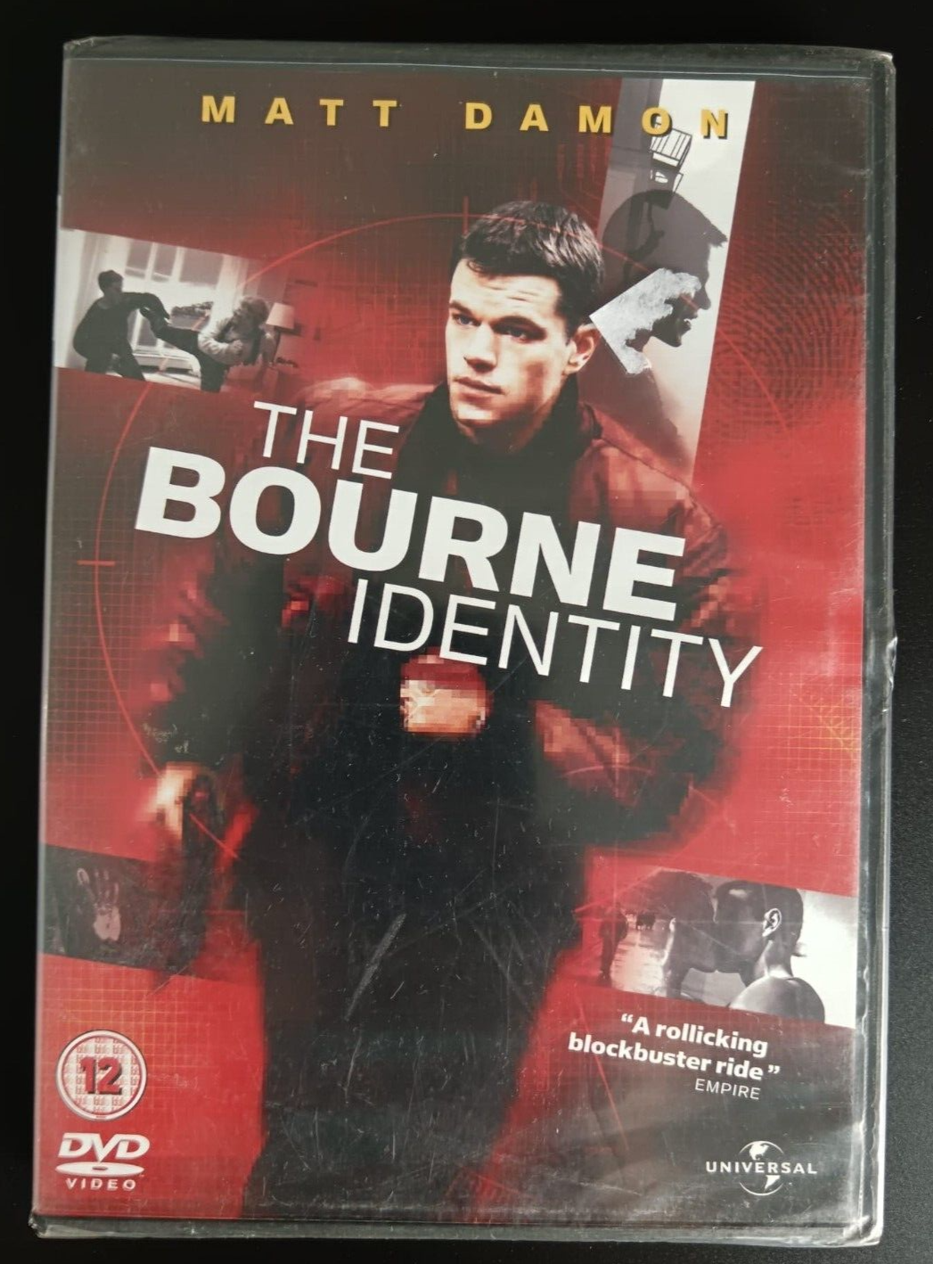 THE BOURNE IDENTITY - DVD - NEW SEALED