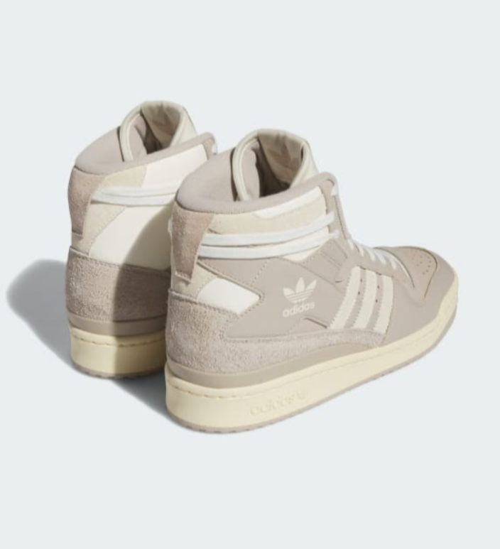 SALOMON Adidas Forum84 scarpe alte Wonder beige crema bianco giallo facile taglia US8 5 IE7225