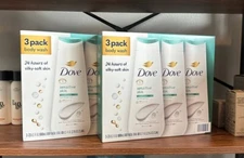 Dove Sensitive Skin Body Wash  Hypoallergenic 23 oz - 3 PACK