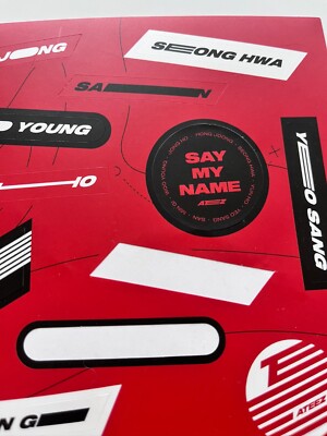 ATEEZ TREASURE EP.2 Zero To One CD + Postcards + Black Poster +