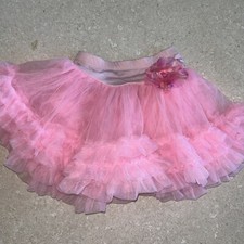 Jona Michelle Pink Princess Pettiskirt Tulle Skirt Girls 6/6X
