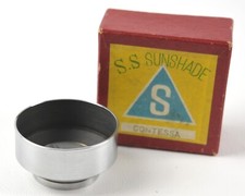 S.S. SUNSHADE lens shade hood Contessa Contaflex - NEW
