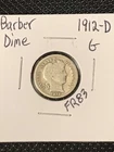 1912-D Barber Dime G