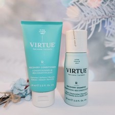 VIRTUE Recovery Shampoo 60ml & Conditioner 60ml Duo BNWOB Sealed Travel Sizes