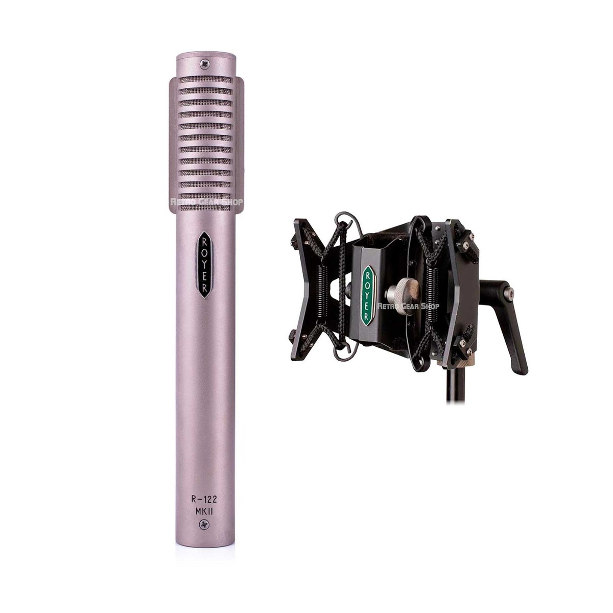 Royer Labs R-122 MKII Ribbon Microphone with RSM-SS1 Sling-Shock