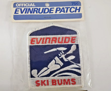VTG 70's TEAM EVINRUDE first in Outboard Motors Slalom Water Ski Boating Patch