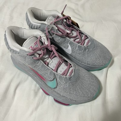 Nike GT Hustle 3 US 10.5 Grey Pink Turquoise South Beach Zoom