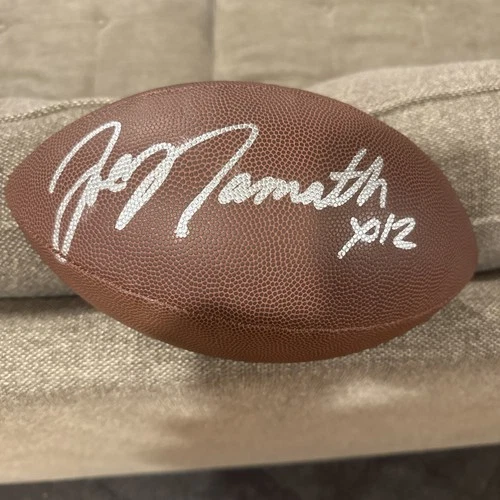 Joe Namath Signed Official Wilson Football New York Jets GTSM COA
