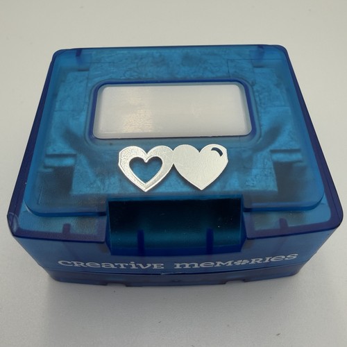 Creative Memories Double Heart Chain Border Maker Cartridge Punch Retired Rare