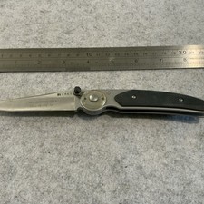 CRKT Taiwan 4003 Michael Walker Plain Edge Black Knife Demonstration Model