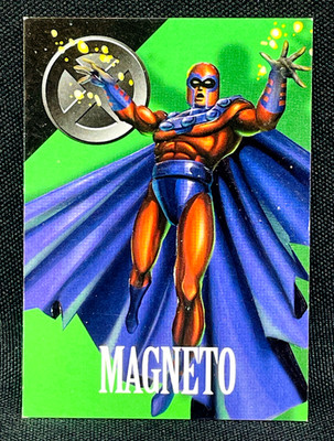 1996 Skybox Marvel Vision - MAGNETO #42 - MARVEL COMICS TRADING CARD