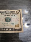 $10 Dollar Bill Fancy Note  2017A series PE 00003732 B *Low Number* — photo 3