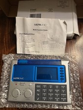 Ultronic Multi Function AM/FM Radio Clock Calculator World Time NIB