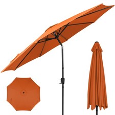 3M Garden Parasol Sun Shade Canopy Patio Large Outdoor Umbrella Crank Tilt