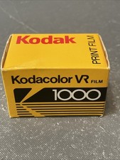 Vintage Kodak Kodacolor VR 1000 Film NOS 35mm 12 EXP. Expired 09/1984 957