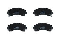 Kamoka Bremsbelagsatz Scheibenbremse JQ101316 FüR Isuzu MAX 2 TFR TFS 1 Ddi 4X4