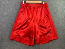 AND1 Basketball Shorts Mens Medium Red