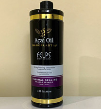 Felps Professional Nanoplastia A&ccedil;a&iacute; Oil Straightening Treatment Smoothing 33.8oz