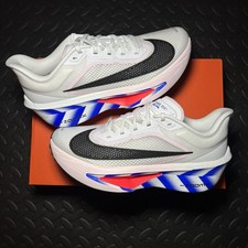 UK10.5 - Nike Zoom Fly 6 CM White Black Red Blue Road Running - II7285-100