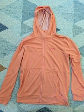 Helly Hansen Lifa Tech Lite Full Zip Hoodie -Bonfire (orange)- Men's size medium