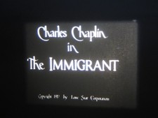 super 8 sound Charlie Chaplin " The Immigrant " Blackhawk 400' music track