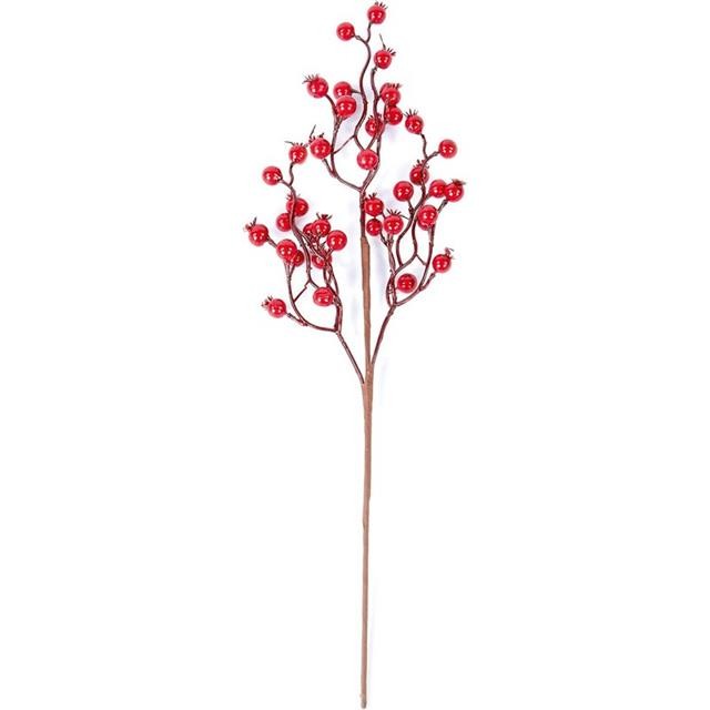PREMIER 45CM RED BERRY SPRAY PICK