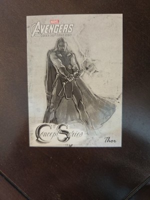 2015 UD Marvel Avengers: Age of Ultron Concept Series #C-6 Thor