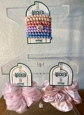 Wicked Scunci by Conair The Original Scrunchie-Glinda Lot of 3 FAST SHIP 