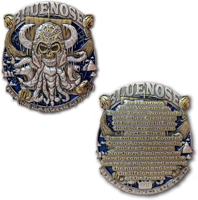 Order of the Blue Nose Challenge Coin