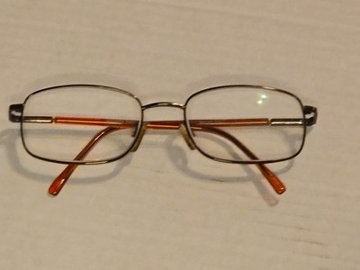 Modern Optical KODY Men's Metal Eyeglasses Frame 54-18-145 Brown Rectangular