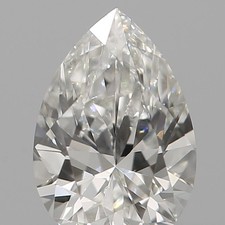 0.24 CT Natural GIA CERTIFIED Diamond Color H/VVS Clarity Loose PEAR CUT 5x3 mm 1123.25 per carat