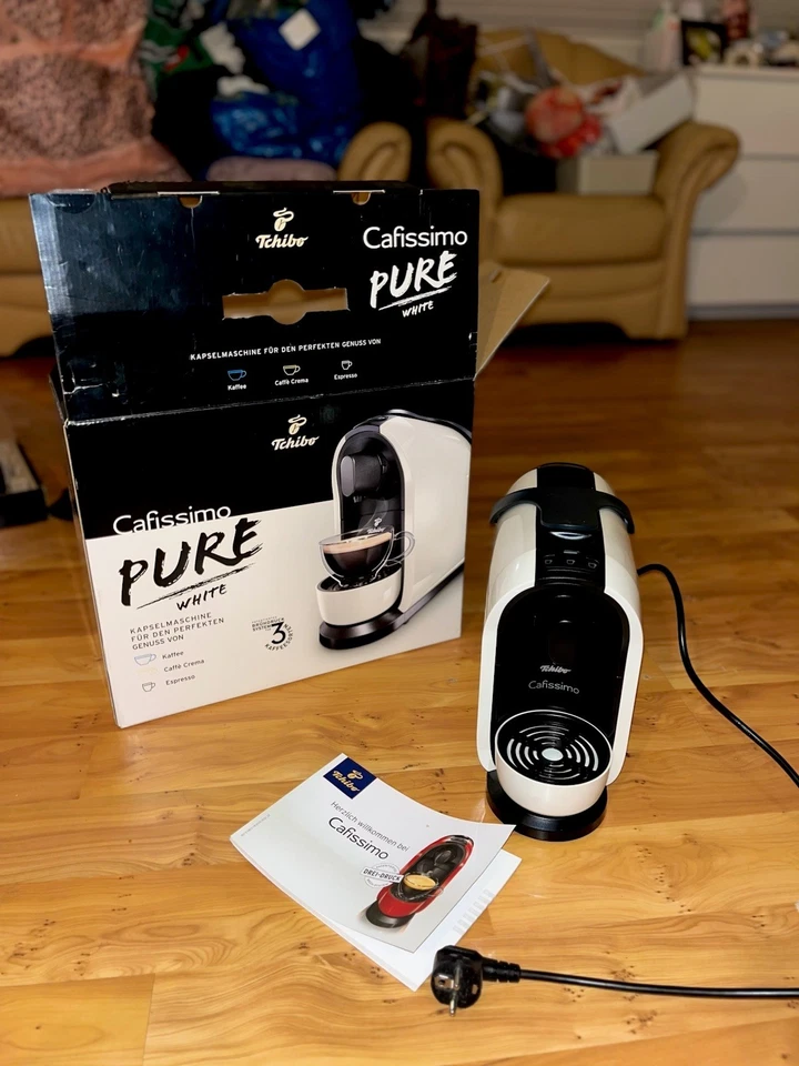 Tchibo Cafissimo „Pure“ Kaffeemaschine Kapselmaschine für Caffè Crema, Espresso - Bild 2 von 4