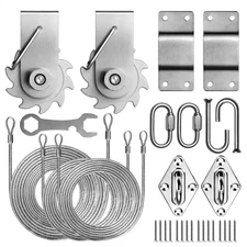 Tension Ratchet Winch Kit for Sun Shade Sail Canopy Cable Wire Install