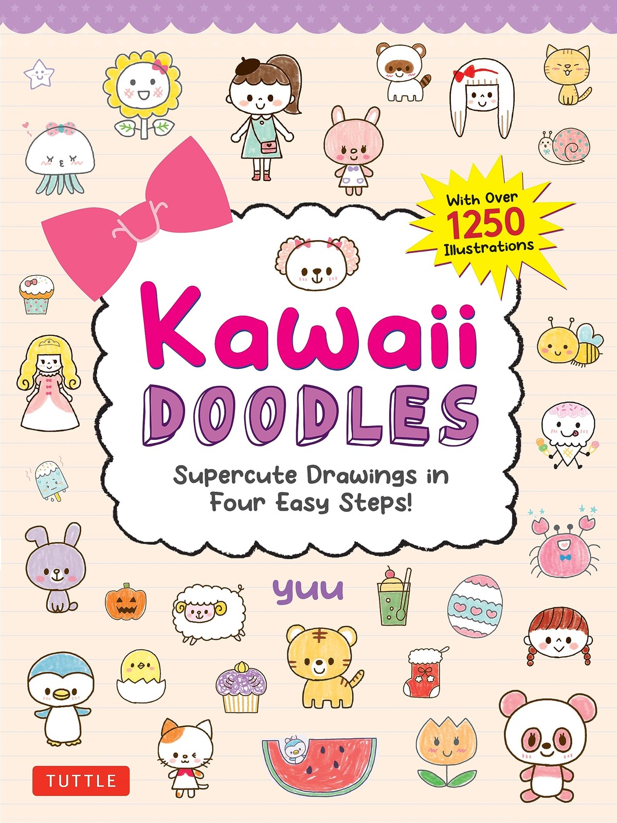 Kawaii Doodles: Supercute Drawings in Four Easy Steps by Yuu (PB 2024) - Image 3