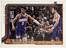 Heat Check 2025 Topps Basketball #294 Checklist 231-240 Phoenix Suns