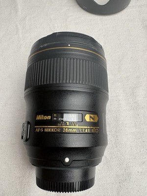 Nikon AF-S NIKKOR 28mm f/1.4E ED   Top Zustand   kaum genutzt!
