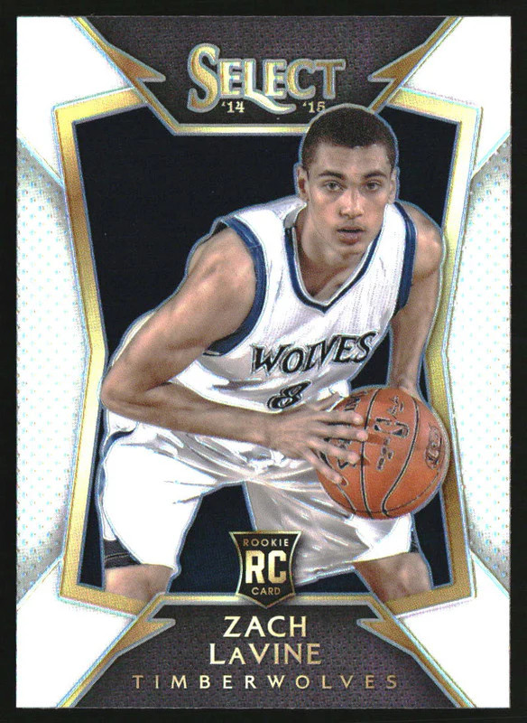 2014-15 Select Prizms Silver #84 Zach LaVine RC Rookie