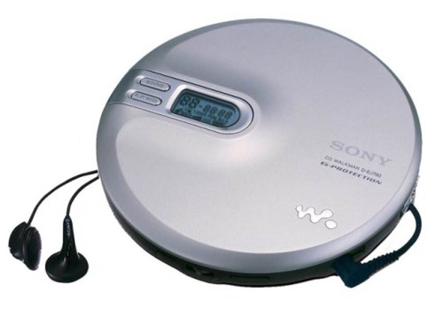 Sony CD Walkman - Portable Compact Disc Player - Silver (D
