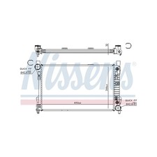 Radiateur Mercedes CLASSE SLK